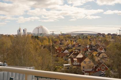 Balkong eller utsiktsbild