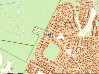 Illustrerad karta över fastigheten eller området