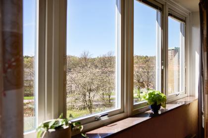 Balkong eller utsiktsbild
