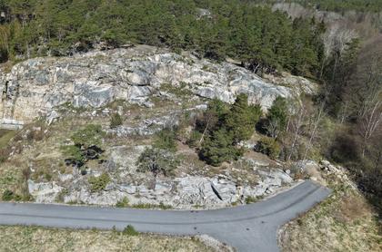 Illustrerad karta över fastigheten eller området