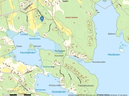Illustrerad karta över fastigheten eller området