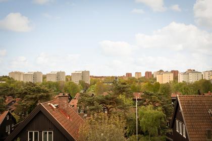 Balkong eller utsiktsbild