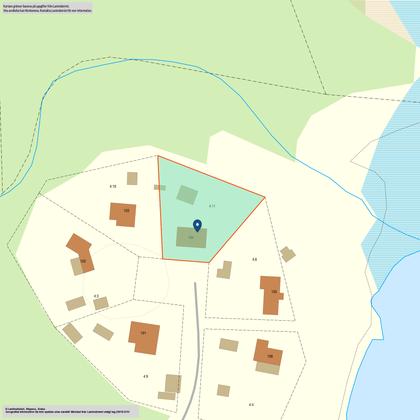 Illustrerad karta över fastigheten eller området