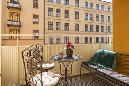 Balkong eller utsiktsbild