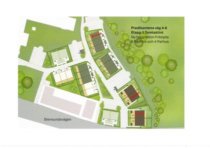 Illustrerad karta över fastigheten eller området