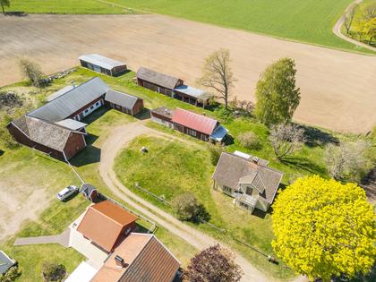 Illustrerad karta över fastigheten eller området