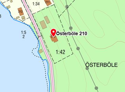 Illustrerad karta över fastigheten eller området