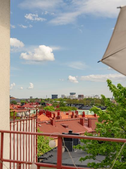 Balkong eller utsiktsbild
