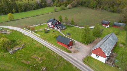 Illustrerad karta över fastigheten eller området