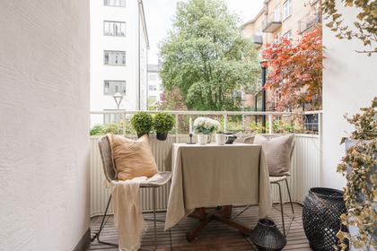 Balkong eller utsiktsbild