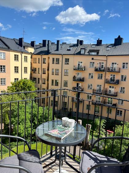 Balkong eller utsiktsbild