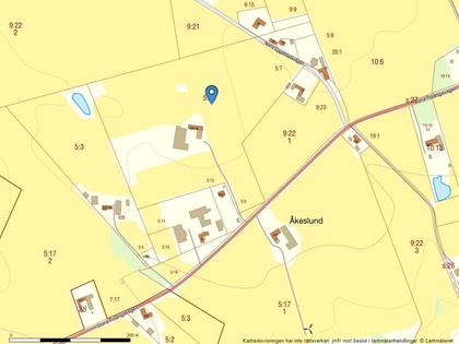 Illustrerad karta över fastigheten eller området