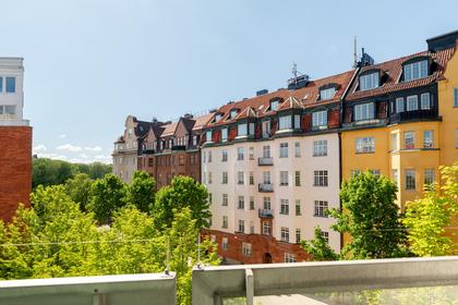Balkong eller utsiktsbild