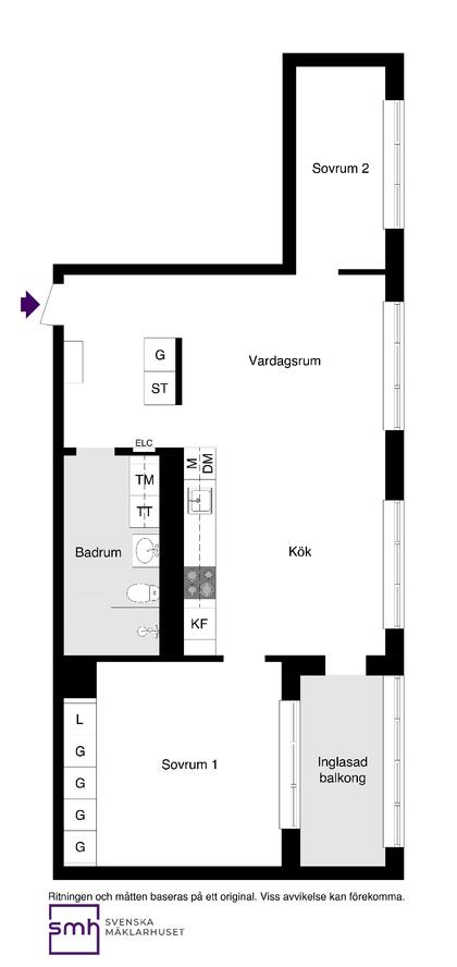 Löfströms Allé 4B, Centrum
