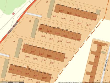 Illustrerad karta över fastigheten eller området