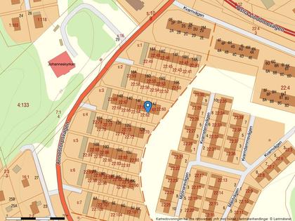 Illustrerad karta över fastigheten eller området