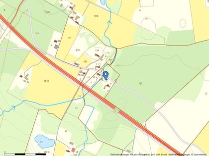 Illustrerad karta över fastigheten eller området