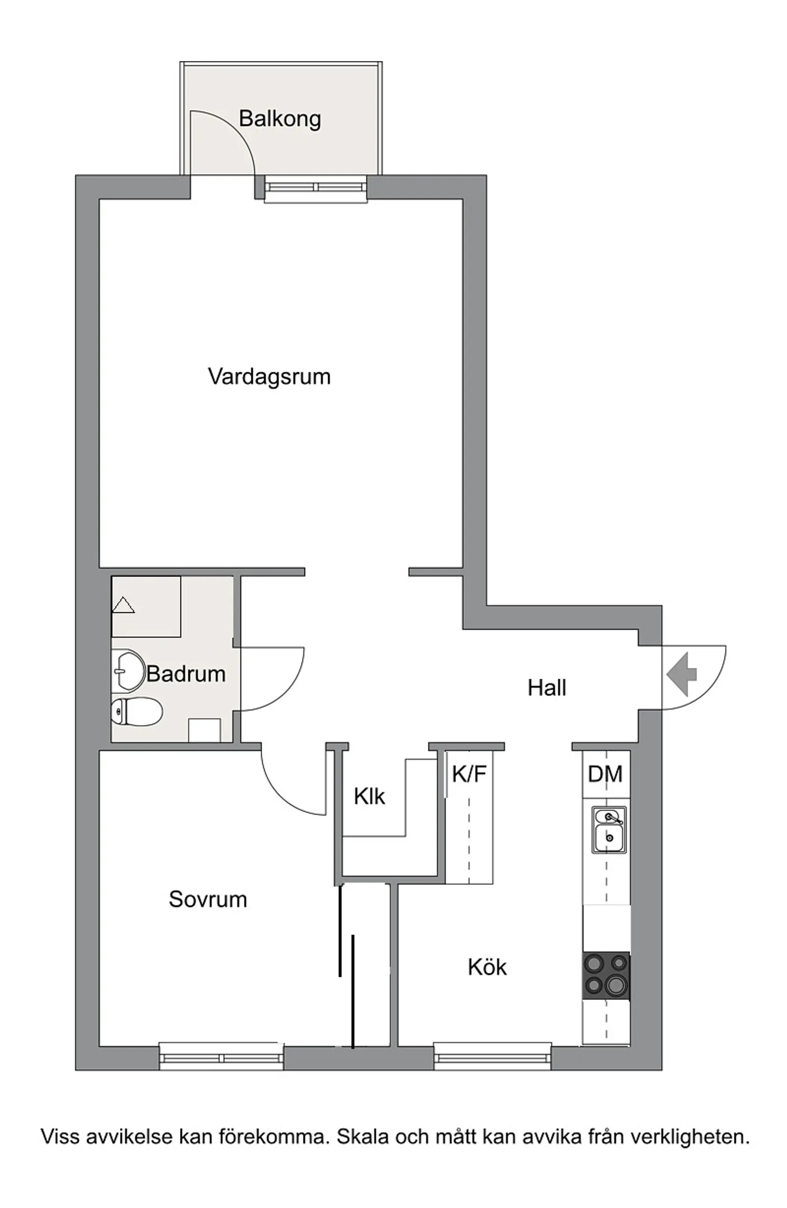 Floor plan for Skördevägen 4