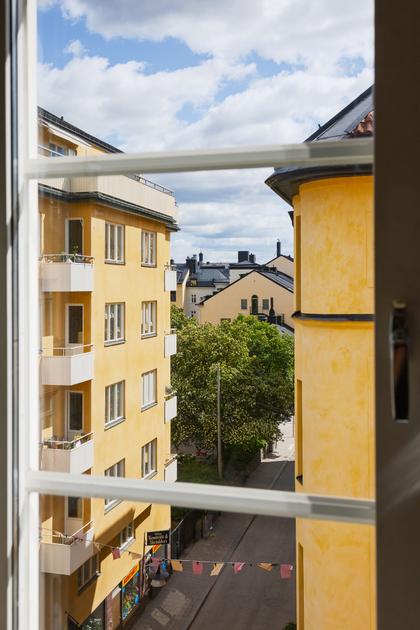 Balkong eller utsiktsbild