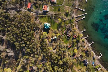 Illustrerad karta över fastigheten eller området