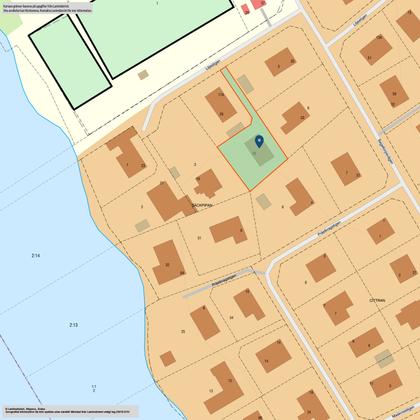 Illustrerad karta över fastigheten eller området