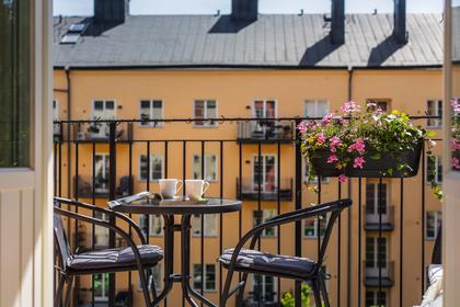 Balkong eller utsiktsbild