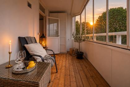 Balkong eller utsiktsbild