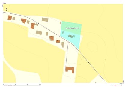Illustrerad karta över fastigheten eller området