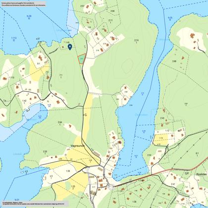 Illustrerad karta över fastigheten eller området