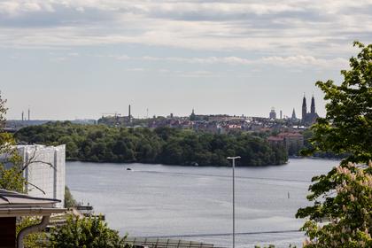 Balkong eller utsiktsbild