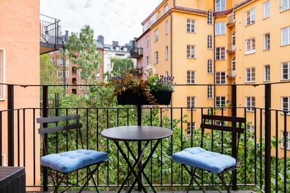 Balkong eller utsiktsbild