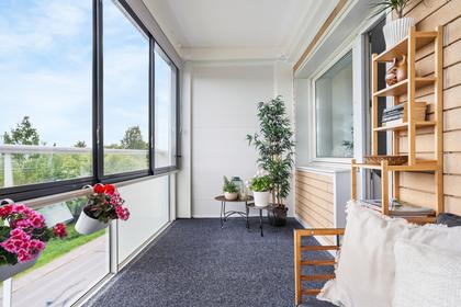 Balkong eller utsiktsbild