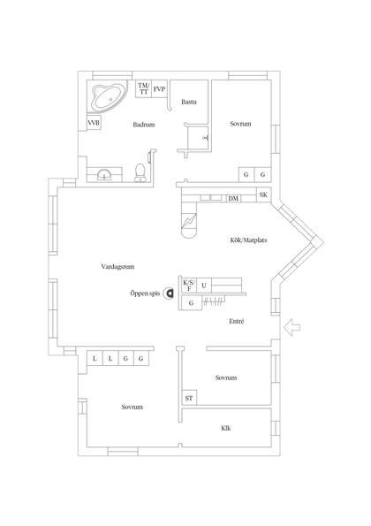 Brudsporregränd 6, Saxnäs