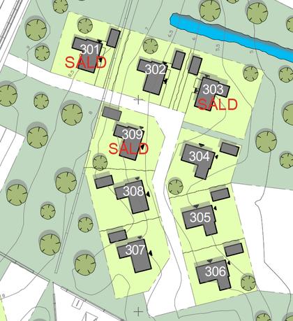 Illustrerad karta över fastigheten eller området
