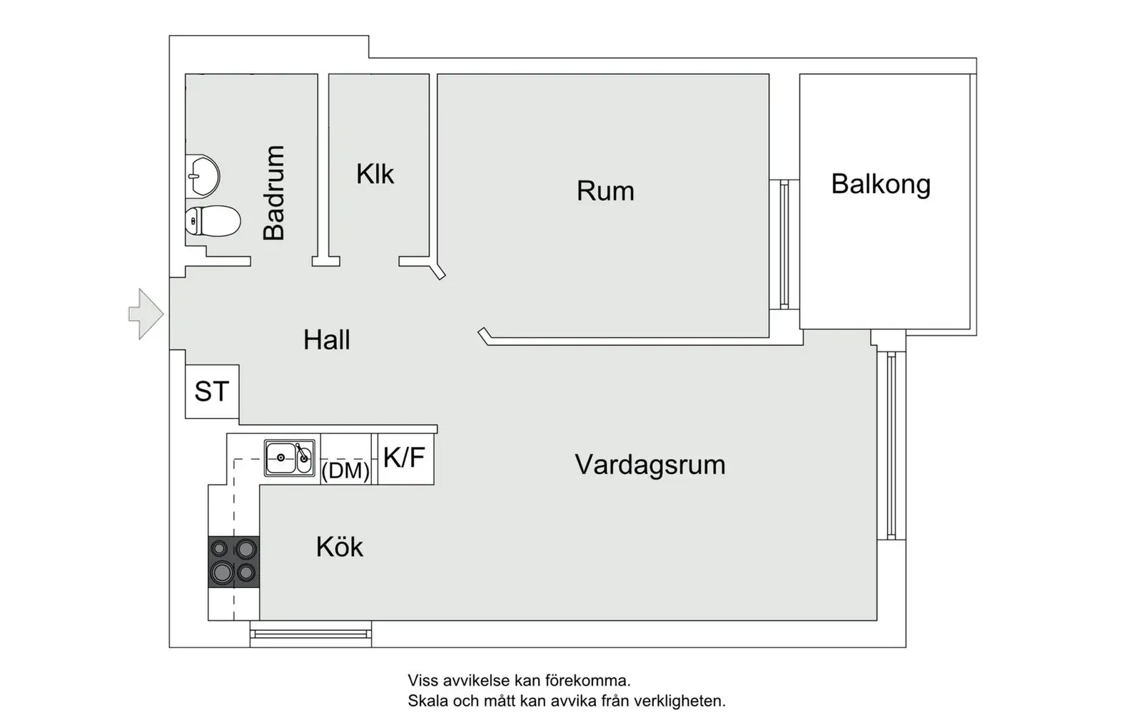 Planritning för Sköntorpsvägen 111