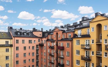 Balkong eller utsiktsbild