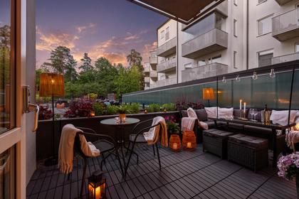 Balkong eller utsiktsbild
