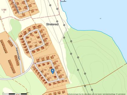 Illustrerad karta över fastigheten eller området