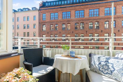 Balkong eller utsiktsbild