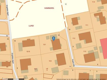 Illustrerad karta över fastigheten eller området