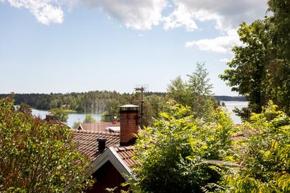 Balkong eller utsiktsbild