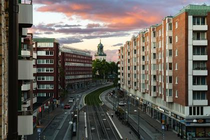 Balkong eller utsiktsbild