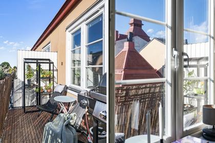 Balkong eller utsiktsbild