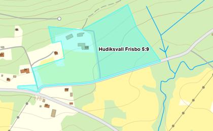 Illustrerad karta över fastigheten eller området