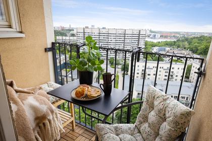 Balkong eller utsiktsbild