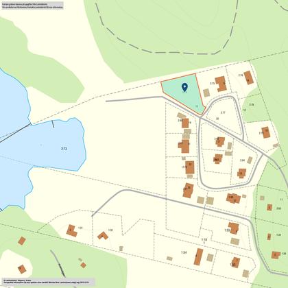 Illustrerad karta över fastigheten eller området