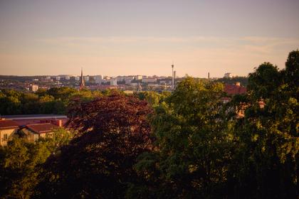 Balkong eller utsiktsbild