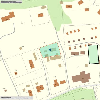 Illustrerad karta över fastigheten eller området