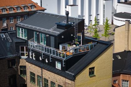 Balkong eller utsiktsbild