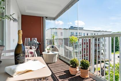 Balkong eller utsiktsbild